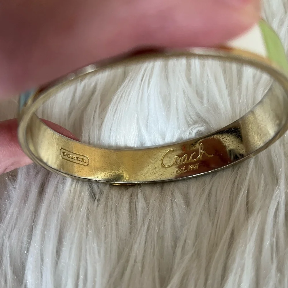 Coach Gold Bracelet Elegant Jewelry - Picture 7 of 9